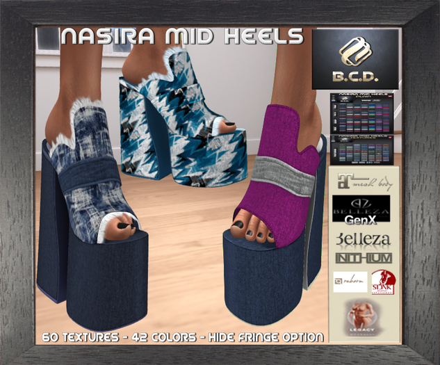 BCD Nasira Mid Heels