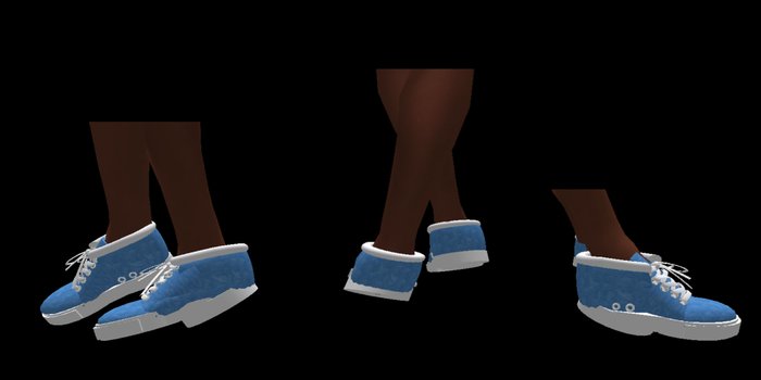 *Dani's* Blue Jean Sneakers