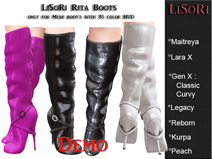 LiSoRi Rita Boots DEMO