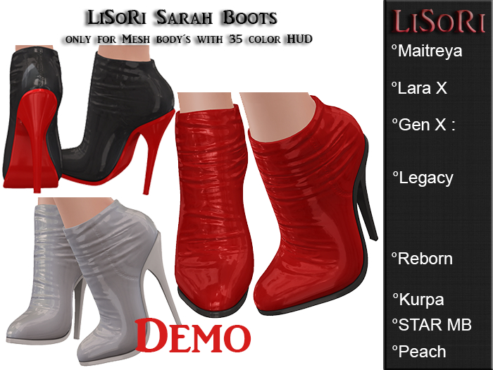 LiSoRi Sarah Boots DEMO