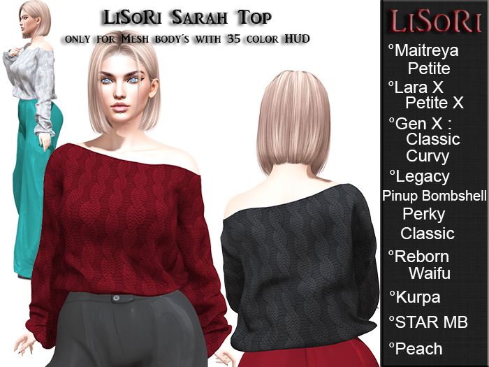 LiSoRi Sarah Top