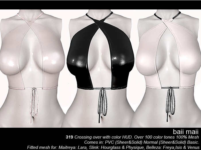baii maii 319 Crossing over wHUD Maitreya Slink Belleza