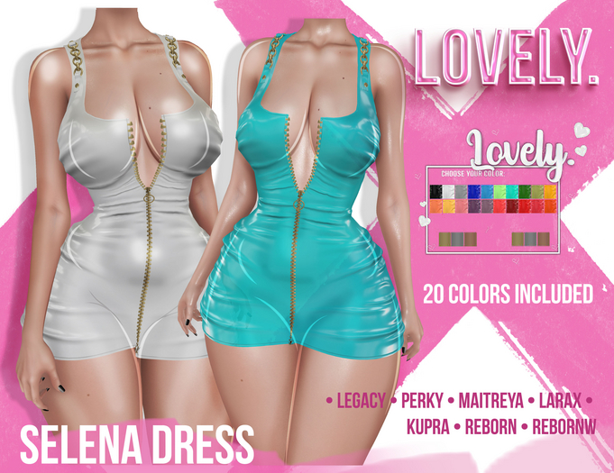 Lovely. Selena Dress // Demo