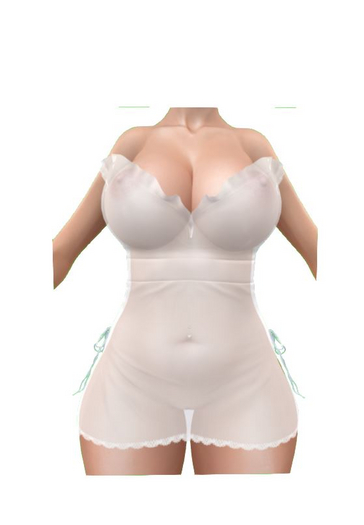 Lovely. Olivia Dress // White