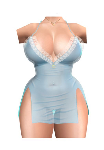 Lovely. Daisy Dress // Blue