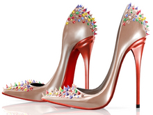 Garbaggio // Riot Pumps - Bejeweled