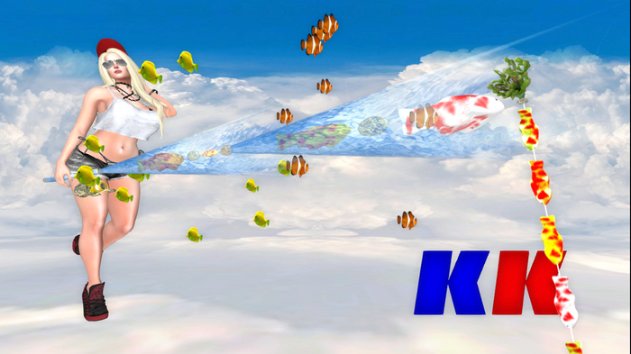 *KK* Clear Water Fishing Rod [C]