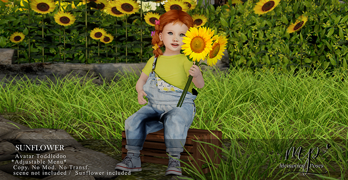 Memories Poses - Sunflower  *Rezz&Open*