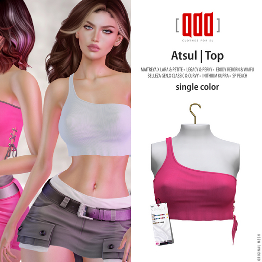[ADD] Atsul Top - Pink