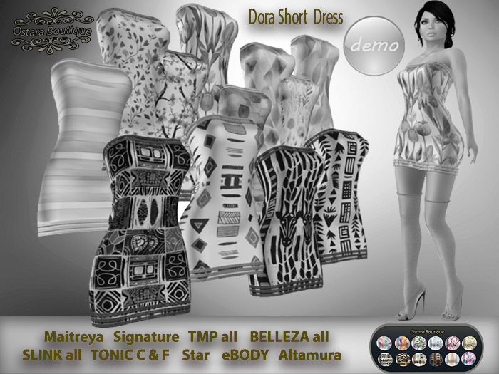 Dora Short Dress DEMO 