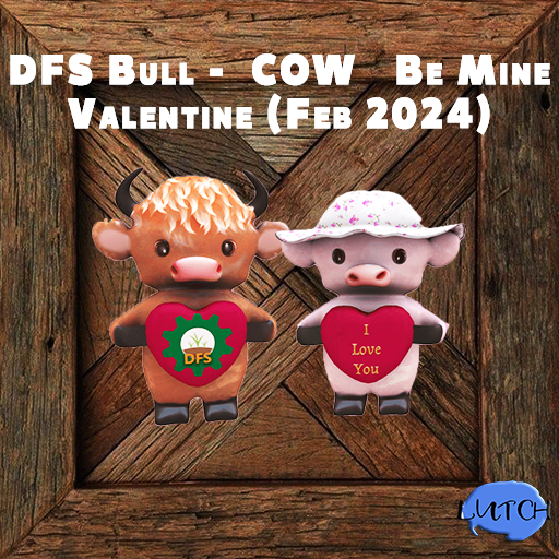 DFS Cow + Bull  Be Mine Valentine (Feb 2024)