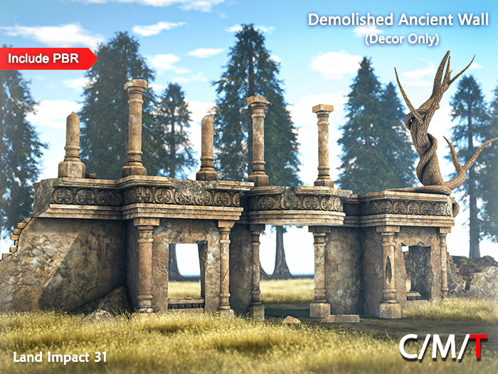 "Killer's" Demolished Ancient Wall (Decor Only)