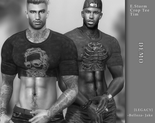 E.Storm Crop Tee. Tim DEMO