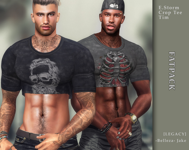 E.Storm Crop Tee. Tim fatpack