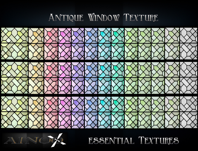 - Ainoo Essential Kit - antique window textures