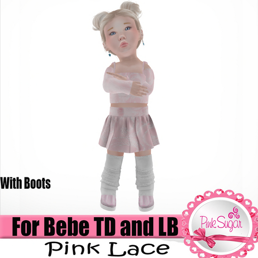 PS Elizabeth Pink Lace BOX