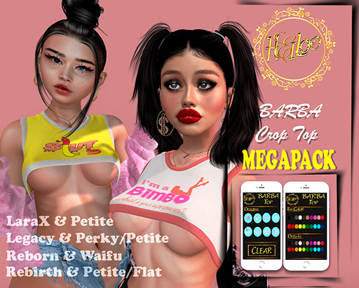 Heiloo - Barba Crop Top MEGAPACK