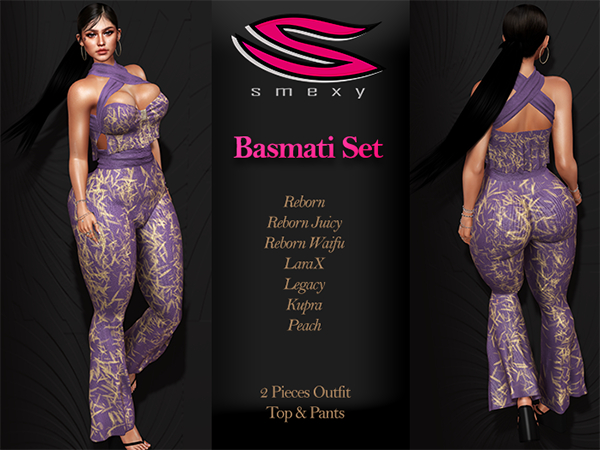 ::Smexy:: Basmati Set PURPLE