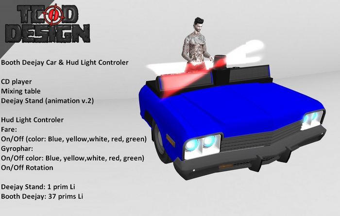 Booth Deejay Car & Hud Light Controler ~ Mesh