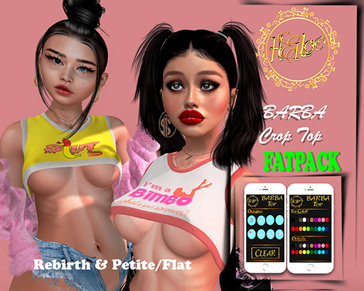 Heiloo - Barba Crop Top Rebirth pack