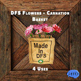 DFS Flowers - Carnation Basket