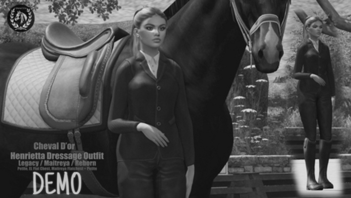 Cheval D'or / Henrietta Dressage Outfit. [DEMO]