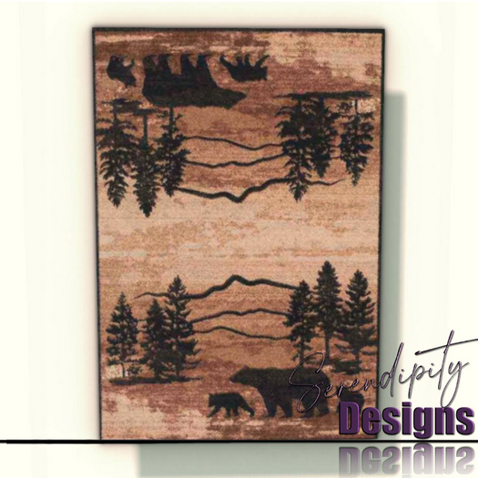 Serendipity Designs - Bear Mountain Rug