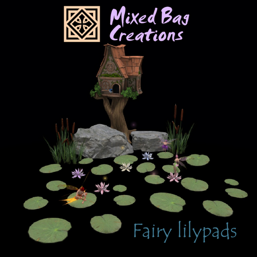 -MBC-Fairy Lilypads w fireflies