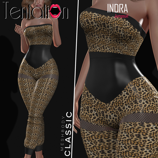 * TentatioN * GIFT INDRA Jumpsuit - Meshbody Classic (Unpacker)