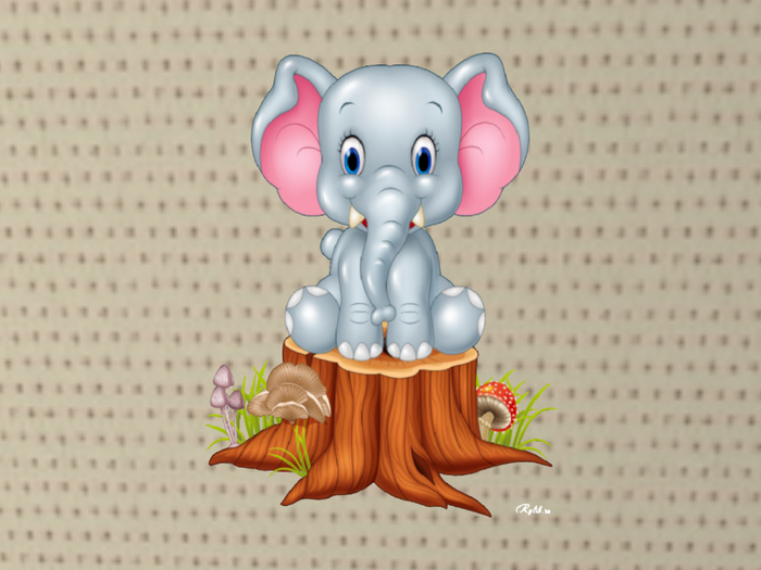 Elephant 2 Wall Art