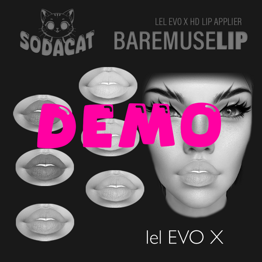 sodacat - BAREMUSELIP - EVOX HD LIP APPLIER - DEMO