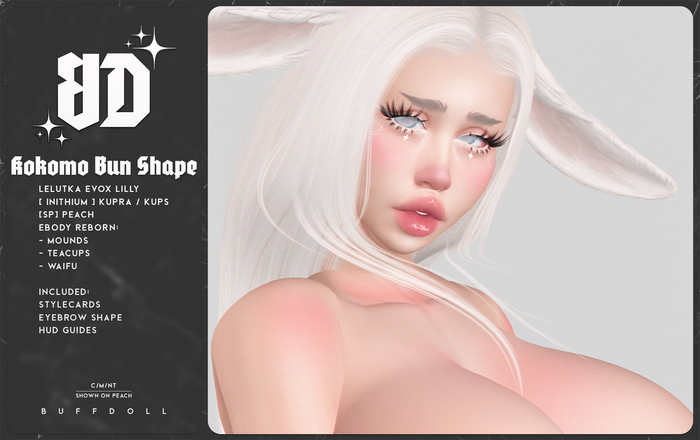 [BuffDoll] - Kokomo Bun Shape [EVOX LILLY]