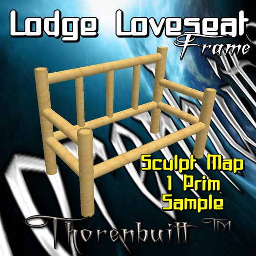 Thorenbuilt - Lodge Loveseat Frame Sculpt Map Kit