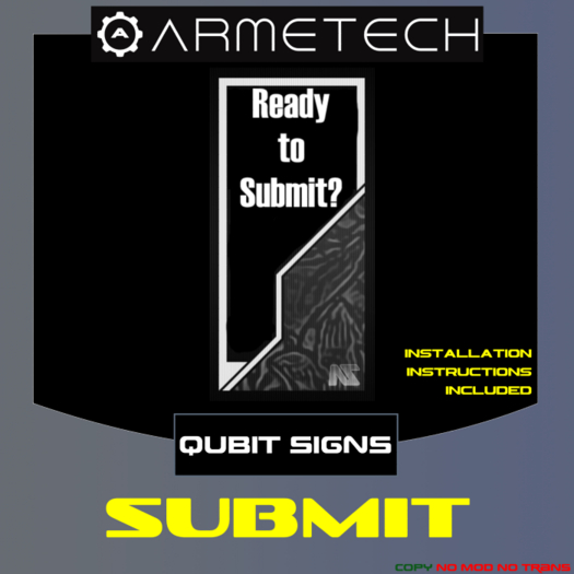Armetech - Qubit Signs - Submit