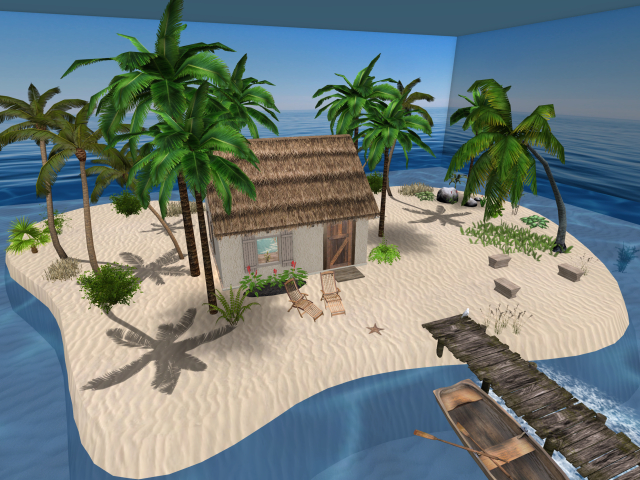 Desert Island Skybox