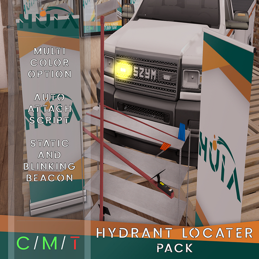 ~Huia~ Hydrant Locater Pack