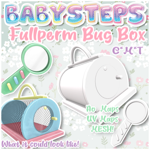 {Babysteps}  Bug Box - FULLPERM