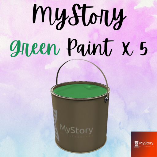 MyStory Green Paint x 5
