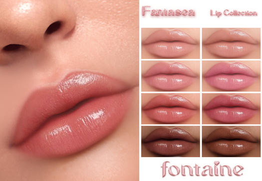 Fontaine Cosmetics - Fantasea Lips Collection