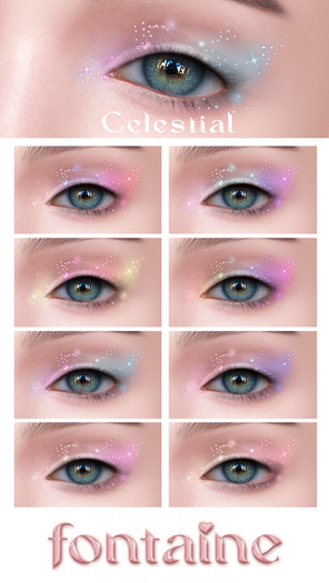 Fontaine Cosmetics - Celestial Eyeshadow Collection