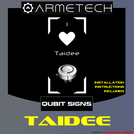 Armetech - Qubit Signs - Taidee
