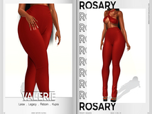 Rosary. Valerie . Pants Red