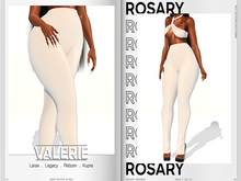 Rosary. Valerie . Pants White