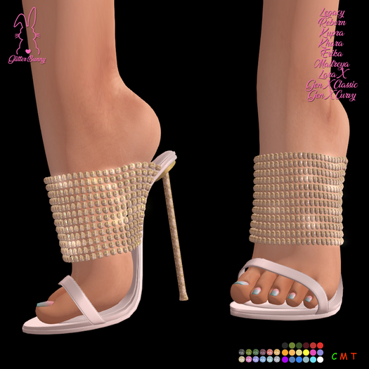*Glitter Bunny* Coco Heels