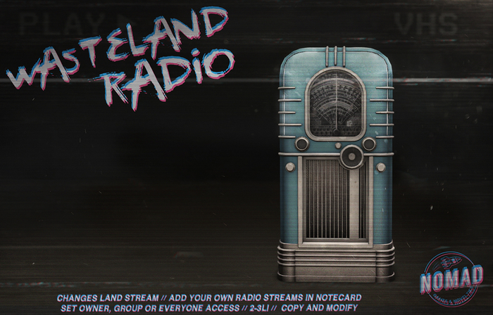 NOMAD // WASTELAND RADIO // BLUE