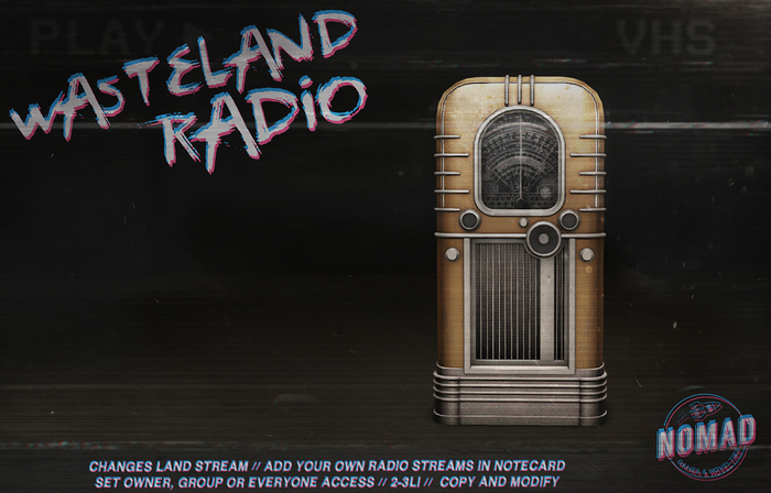 NOMAD // WASTELAND RADIO // YELLOW