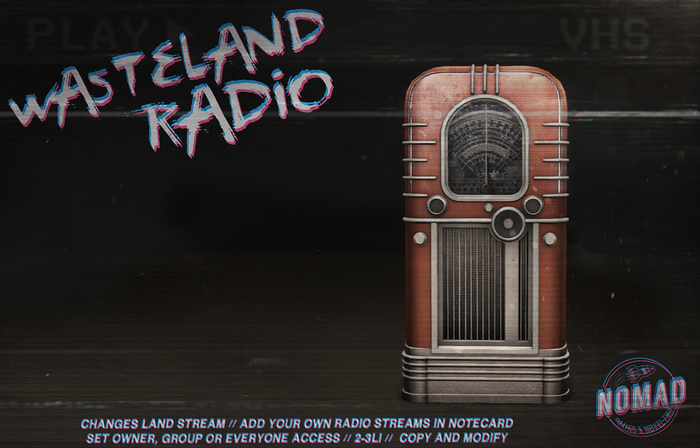NOMAD // WASTELAND RADIO // RED