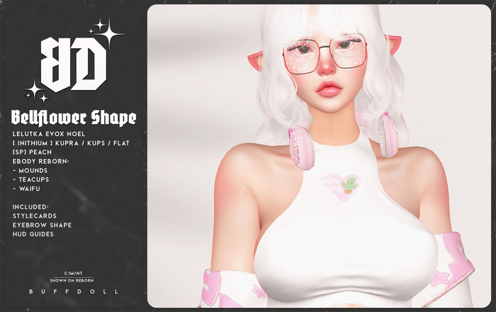 [BuffDoll] - Bellflower Shape [EVOX NOEL]