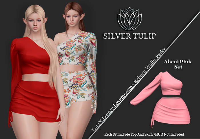 SilverTulip-Abeni Pink Set