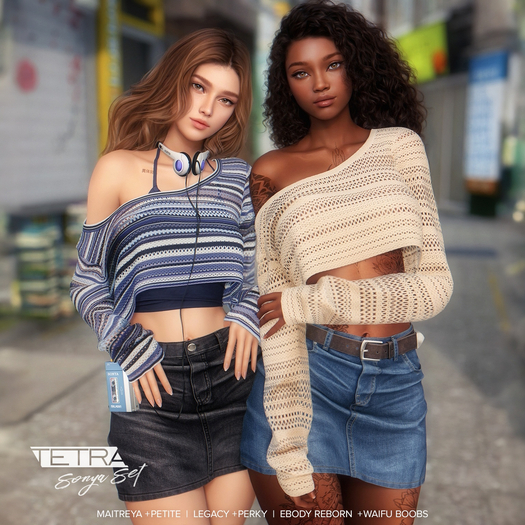 TETRA - Sonya Top & Sweater (Fatpack)
